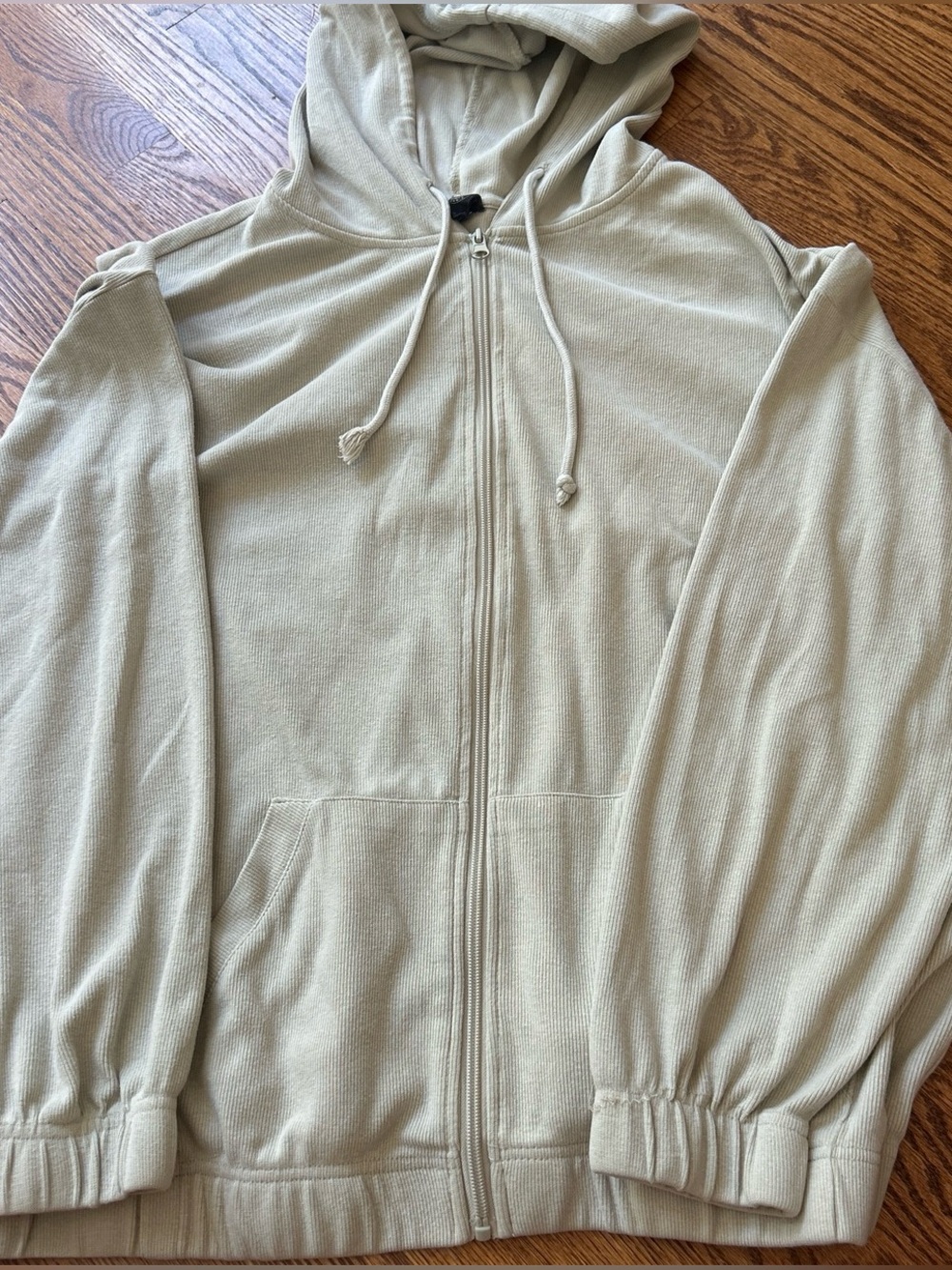 PAC sun Light green Zip-Up Hoodie